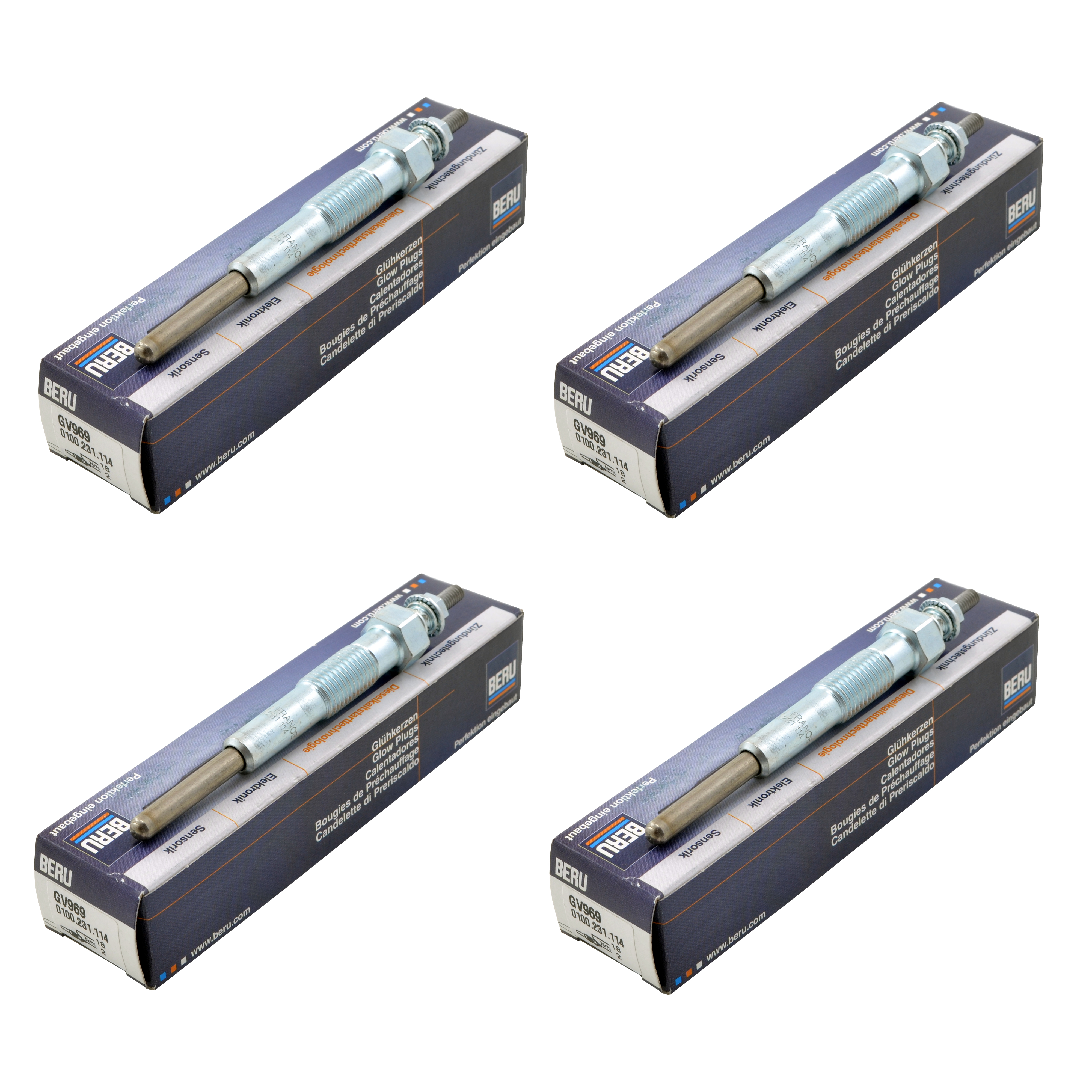 Kit Bujias X 4 Toyota Land Cruiser 2.4 3.4 4.0 4.2 D